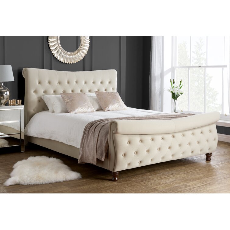 Wayfair king outlet sleigh bed